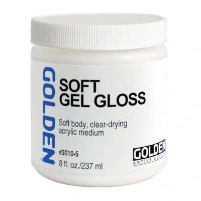 Image of Pro Art Golden Soft Gloss Gel Medium 8 oz