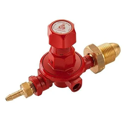 Image of Cavagna High Pressure Propane Regulator 0.5 4 bar Adjustable POL x 6.3 mm
