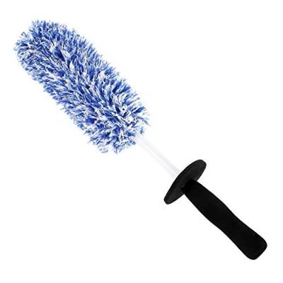 Image of Rim Cleaning Brush, Microfibre Car Wheel Brush and Detailing Brushes, Soft Multipurpose use for Wheels,Rims,Exhaust Tips,Motorcycles