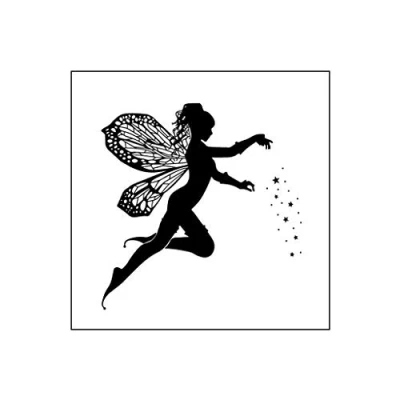 Image of GUMEI Fairy Angel DIY Silicone Clear Stamp Cling Seal Scrapbook Embossing Album Decor