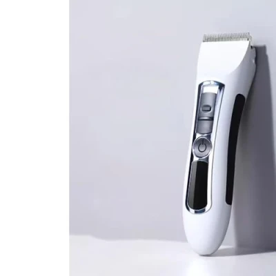 Image of Hair Clipper Professional Beard Razor Stylist Men Trimmer Ceramic Blade Set Lock LCD Digital Display Rechargeable Haircut