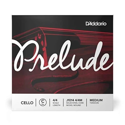 Image of D&#039;Addario J1014 4/4M Prelude 4/4 Scale Medium Tension Single C String for Cello