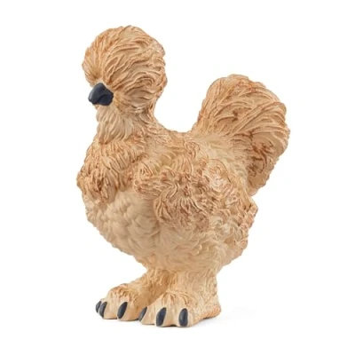 Image of schleich 14891 Silkie Chicken, from 3 years FARM WORLD Figurine, 6 x cm