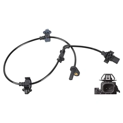 Image of 57450SNA003 ABS Sensor FEBI BILSTEIN 173155 Front Axle Right 610mm HONDA: CIVIC 8