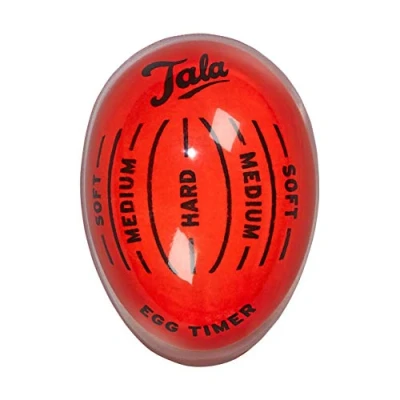 Image of Tala Colour Changing Egg Timer, Stainless Steel, Multi, 5.5 x 4 3 cm