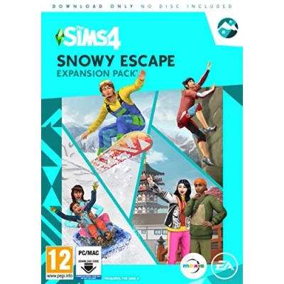 Image of The Sims 4 Snowy Escape (EP10) PCWin Code In A Box Video Game English