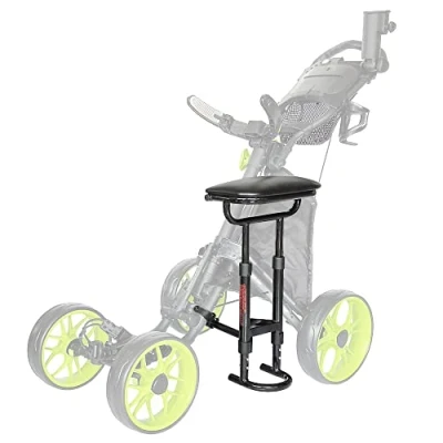 Image of CaddyTek Golf Push Cart Removable Seat Lightweight, Compact &amp; Easy to Use Outdoor Sports For CaddyCruiser ONE CaddyLite EZ CaddLite OneS