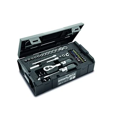 Image of Matador Socket Spanner Set &amp; Bit Ratchet Box 1/4 Inch with l Boxx Mini 52 Piece Tool smartyBox S0 No. 81452110