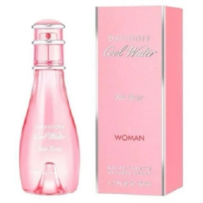 Image of Davidoff Cool Water Sea Rose For Woman 100ml Eau De Toilette Spray