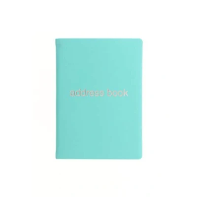 Image of Letts of London Dazzle A6 Address Book Turquoise