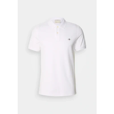 Image of GANT Shield Polo shirt, Men&#039;s, Size: Large, White