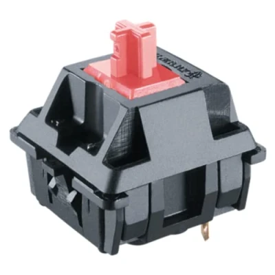Image of Cherry MX Key Switches for Mechanical Gaming Keyboards Plate Mounted MX3AL1NN (Cherry Silent Red, 90 Pcs)