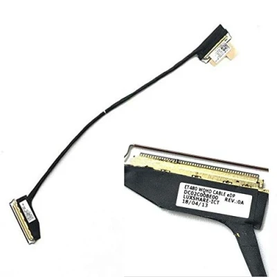 Image of Zahara 01YR503 DC02C00BE10 DC02C00BE00 LCD LVDS LED Screen Flex for Lenovo ThinkPad T480 20L5 20L6 ET480 WQHD Display line（40PIN,21.5cm）