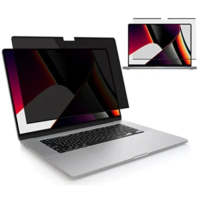 Image of MyGadget Magnetic Screen Protector compatible with MacBook Pro 16 Inch (Model No. A2485) 2021 Full Anti Spy Removable Privacy Filter Protection