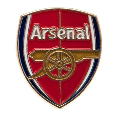 Image of Arsenal New Crest Pin Badge Multi Colour