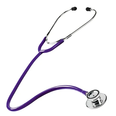 Image of NCD Medical Purple Tubing Dual Head Stethoscope