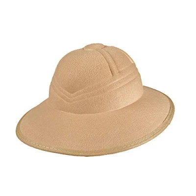Image of Wicked Costumes Adult Unisex Beige Safari Jungle Hunter Fancy Dress Hat