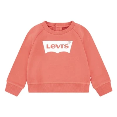Image of Levi&#039;S Kids Lvg Key Item Logo Crew Baby Girls 18 Months Rose of Sharon