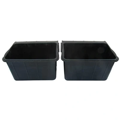 Image of Hanging Rubber Horse Manger 16L X2 (Heavy Duty Animal Feed Bucket)