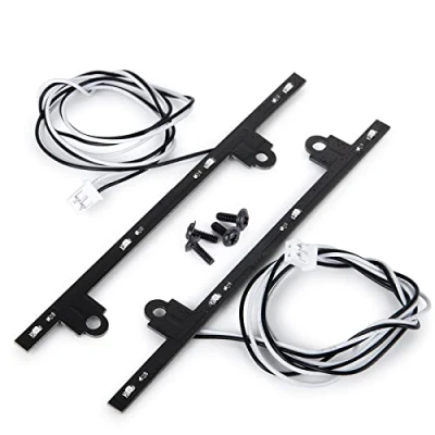 Image of AXspeed 1 Set 1/14th RC Side LED Light Upgrade Left Right Lamps Bar for Tamiya scania770s 6x4 Truck