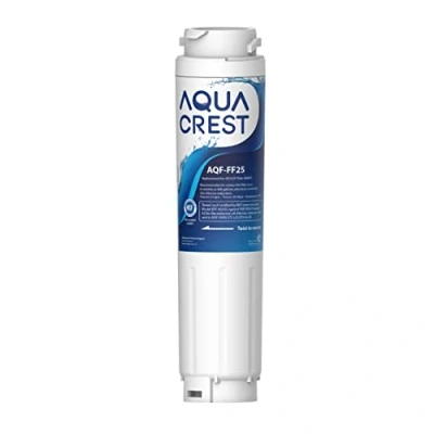 Image of AQUA CREST 644845 Fridge Water Filter, Replacement for Bosch UltraClarity 644845, 00740560, 740560, 00499850, 00649379, 9000194412, 9000077104, Miele/Haier 0060820860, 0060218743 (1)