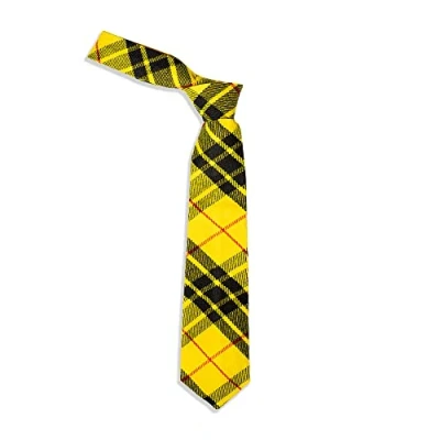 Image of YAS Designer Neck Ties for Men, Tartan kilt Check Tie, Scottish Highland Neckties, Acrylic Clan Wool Men (Macleod of Lewis)