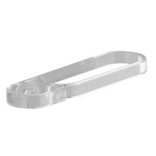 Image of Aqualisa 297909 Clear Quartz Shower Gel Hanger/Hose Restraint,