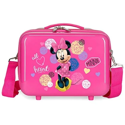 Image of Disney Love Minnie Adaptable Beauty Case Pink 29x21x15 cm ABS