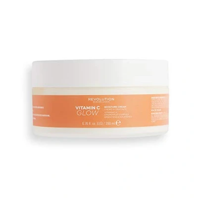 Image of Revolution Beauty London Skincare, Vitamin C Glow, Moisture Cream, 200ml