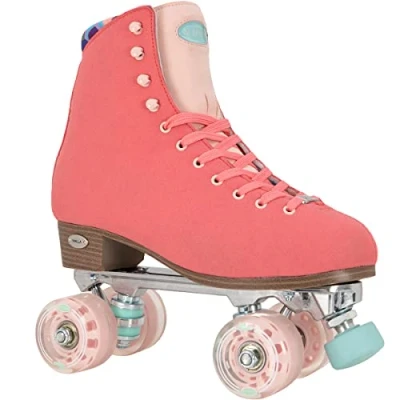 Image of VNLA Parfait Outdoor Roller Skates for Women Stylish Design, Comfortable, and Durable Quad Coral, Ladies 9