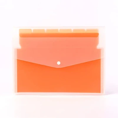 Image of Jumble and Co Snuggly A4 Stationery Folder Burnt Out Orange