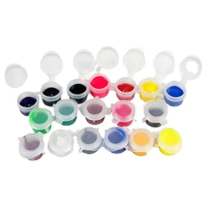 Image of YANGLY Epoxy Resin Color Cream 18 Colors Pigment Paste Colorant Each 0.07oz Non Toxic Dye Solid for Jewelry Making DIY Crafts