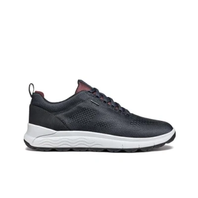 Image of Geox Men&#039;s U Spherica 4x4 B ABX Sneaker, Navy Bordeaux, 7 UK