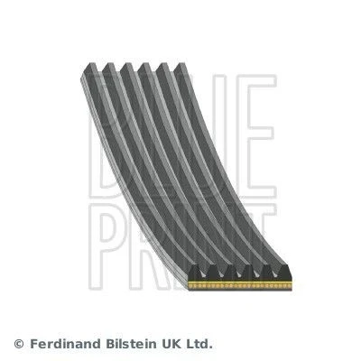 Image of 1172000Q5A V ribbed belt BLUE PRINT AD06A1822 1822mm 6 EPDM (ethylene propylene diene Monomer (M class) rubber) DACIA: SANDERO 2, LOGAN MCV 2