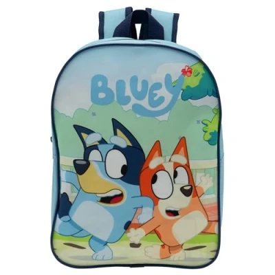 Image of Bluey &amp; Bingo Backpack Kids School Bag Childrens Boys Girls Nursery Rucksack