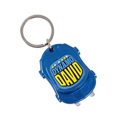 Image of History &amp; Heraldry Personalised Keyring Twin Turbo Torch (David)