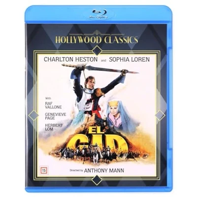 Image of El CID (1961) [ Danish Origin, No Italian Language ] (Blu Ray)