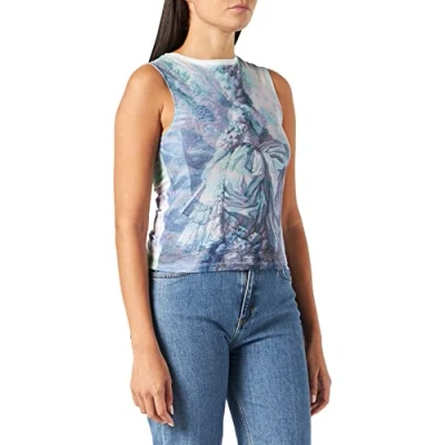 Image of Desigual Women&#039;s TS_Marie Antoinette T Shirt, White, XL
