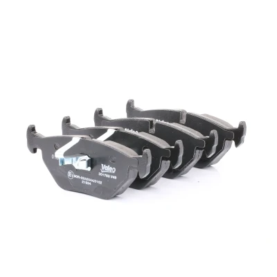 Image of GBP90341AF Brake pad set VALEO 301753 FIRST Rear Axle excl. wear warning contact with anti squeak plate BMW: 3 Coupe, Convertible, Saloon