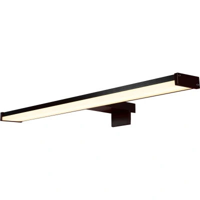 Image of Kos LED Bathroom Mirror Wall Light Black
