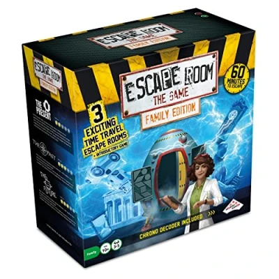 Image of Escape Room The Game: Family Edition Time Travel, Games, For 3 5 Players, Ages 10+