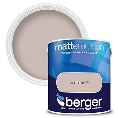 Image of Berger 2.5L Matt Emulsion Mocha Mix