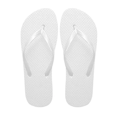 Image of SUGAR ISLAND® Unisex Ladies Girls Mens Summer Beach FLIP Flop Pool SHOES WHITE 7/8