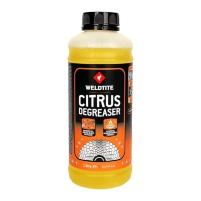 Image of WELDTITE Citrus Degreaser Refill for Cleaning and Degreasing Bike Chains Bicycle Components 1 Litre