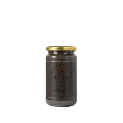 Image of Sea Moss Gel, Made with Wildcrafted, Organic Irish from Grenada. Vegan. Dr Sebi Approved. (Black Seed, 500ml)