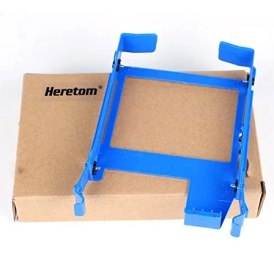 Image of Heretom 3.5 Inch HDD Hard Drive Tray Caddy Bracket Fit For Optiplex 390 790 990 3010 3020 7010 7020 9010 9020 MT SFF Precision workstations Blue DN8MY px60023