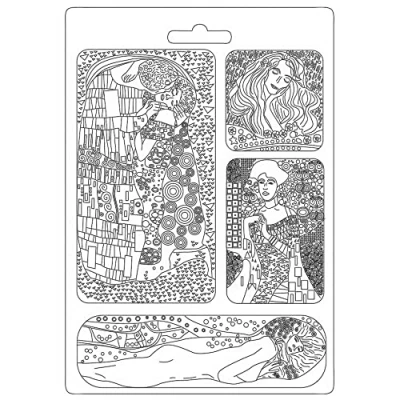 Image of Stamperia International Soft Mould Klimt Masterpieces, Various, A4