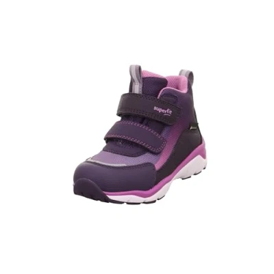 Image of Superfit SPORT5 Hightop trainers for kids, Size: 7K, Lila/rosa Imitation leather/ textile