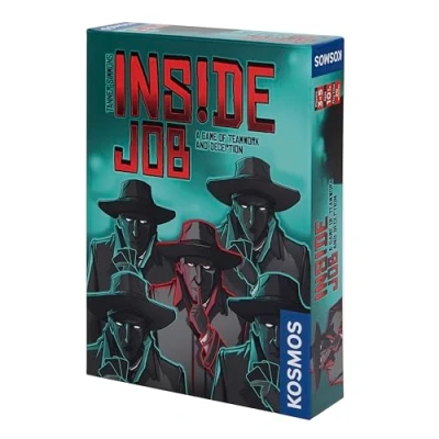 Image of Thames &amp; Kosmos Inside Job, Cooperative Card Game, Family Games For Game Night, Social Deduction Adults and Kids, 3 to 5 Players, Age 10+