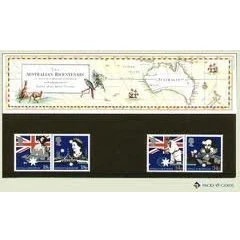 Image of 1988 Bicentenary of Australian Settlement Stamps in Presentation Pack PP165 (printed no. 191) Royal Mail